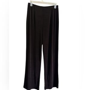 Chicos Travelers pants Chicos size 1  USA Size Medium Chocolate Brown